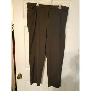 Dress Barn brown size 18 pant